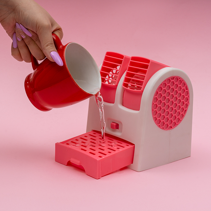 مینی کولر رومیزی مدل mini fan