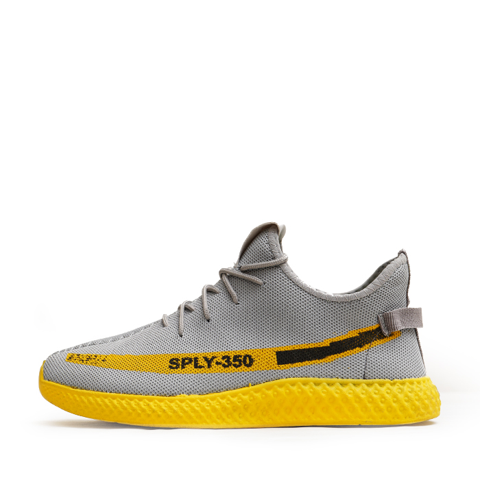 کفش ورزشی Sply-350 مردانه طوسی زرد مدلYogi