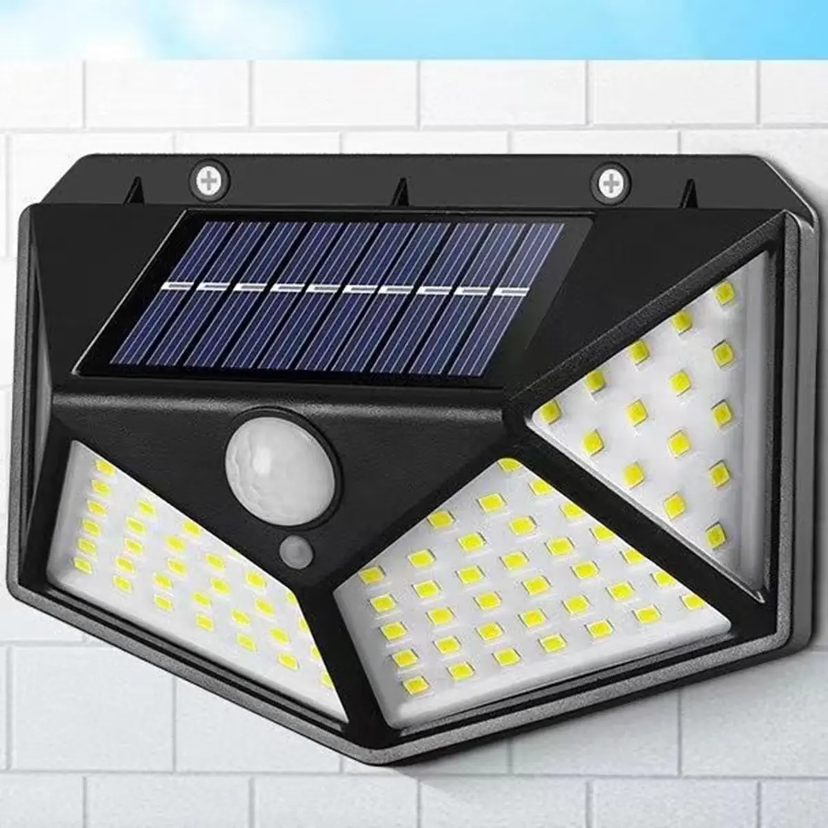 چراغ خورشیدی مدل 100 LED